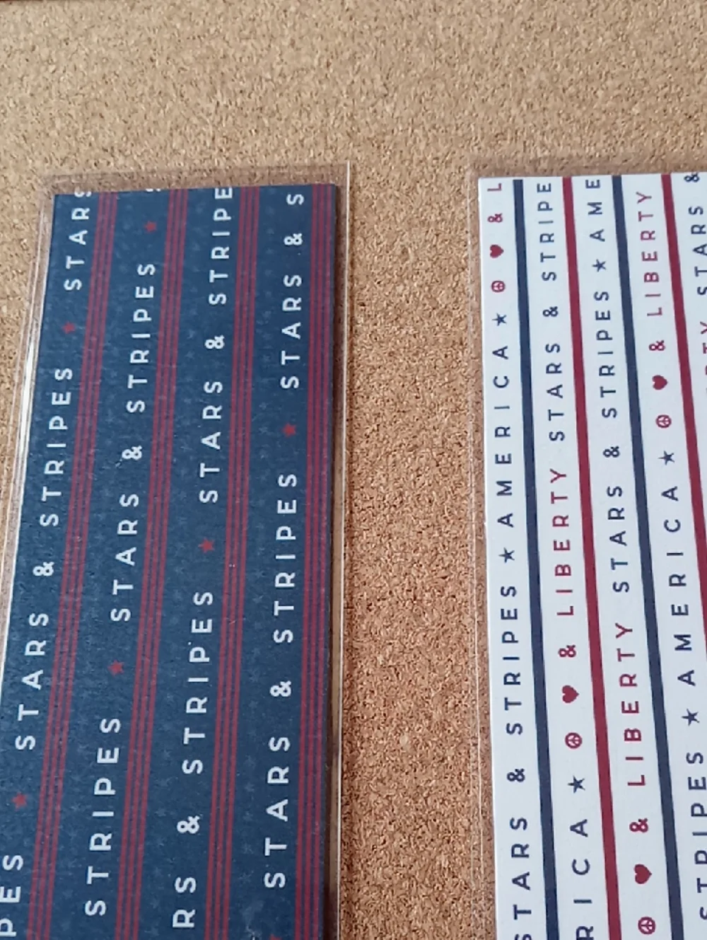 Reversible Patriotic Bookmarks❤️💙